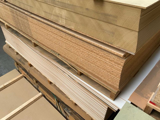 Mdf hdf decoratie spaanplaat ca. 23m3 - afbeelding 5 van  10