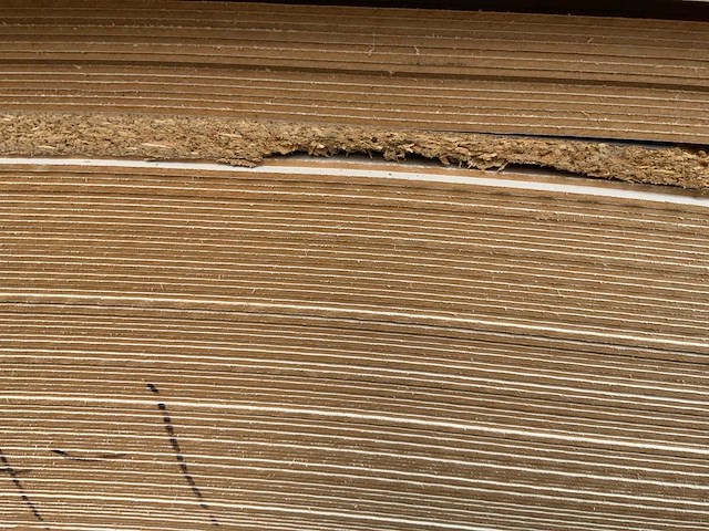 Mdf hdf decoratie spaanplaat ca. 23m3 - afbeelding 6 van  21