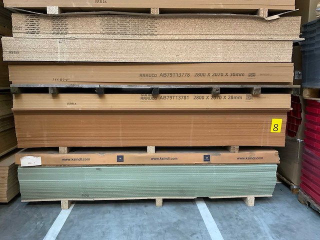 Mdf hdf decoratie spaanplaat ca. 23m3 - afbeelding 6 van  9