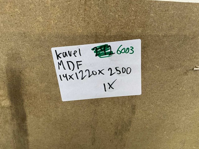 Mdf houten plaat 14x1220x2500 mm - afbeelding 6 van  6