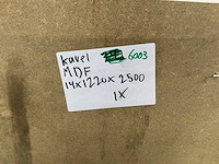 Mdf houten plaat 14x1220x2500 mm - afbeelding 6 van  6