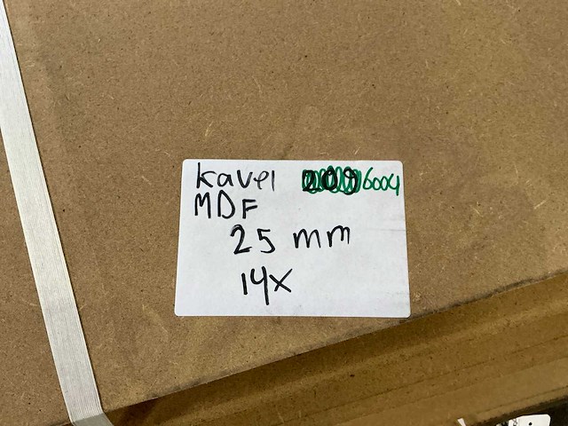 Mdf houten plaat 25 mm (14x) - afbeelding 8 van  8