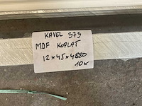 Mdf koplat 12x45x4880 (10x) - afbeelding 4 van  4