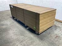 Mdf plaat 2620x1030 mm ongegrond 25 mm (24x) - afbeelding 2 van  6