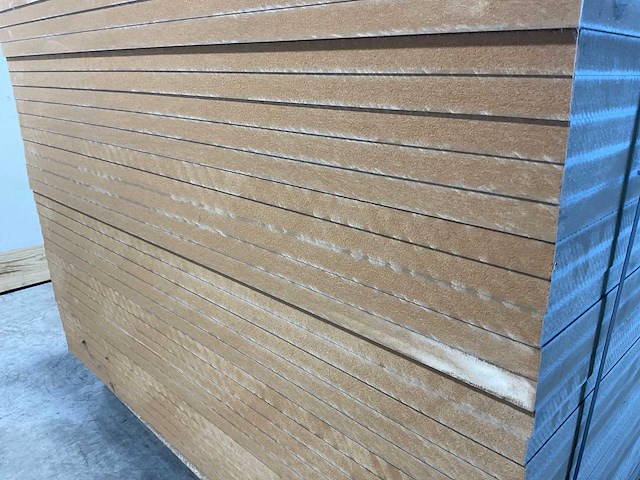 Mdf plaat 2620x1030 mm ongegrond 25 mm (24x) - afbeelding 3 van  4