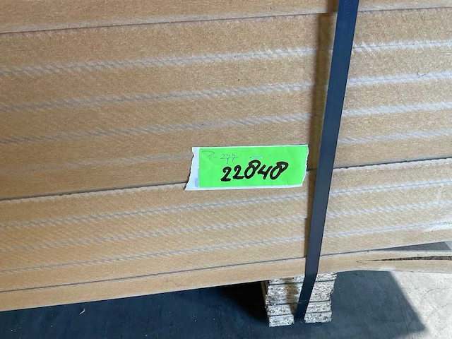 Mdf plaat 2620x1030 mm ongegrond 25 mm (8x) - afbeelding 6 van  6