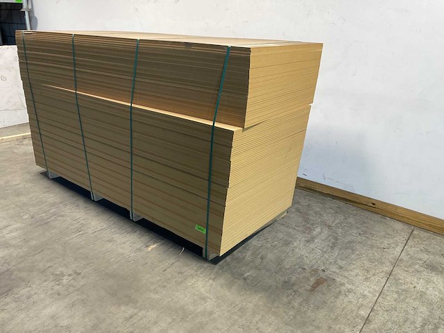 Mdf plaat 2620x1042 mm ongegrond 12 mm (25x) - afbeelding 2 van  6