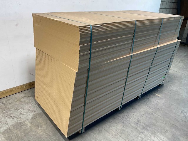 Mdf plaat 2620x1042 mm ongegrond 14 mm (20x) - afbeelding 3 van  6