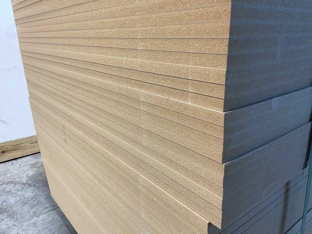 Mdf plaat 2620x994 mm ongegrond 16 mm (50x) - afbeelding 3 van  3