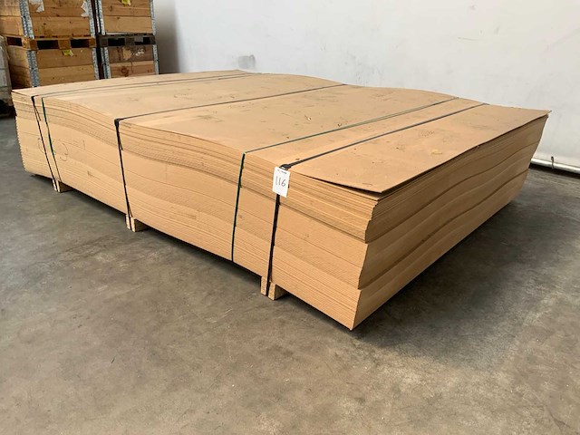 Mdf plaat 2855x2150x4mm (134x) - afbeelding 1 van  5