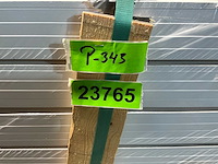 Mdf plint met kabelgoot wit gelakt - 488x14x1,5 cm (50x) - afbeelding 7 van  8