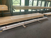 Mdf plint wit 18x150x4800 mm (13x) - afbeelding 3 van  4