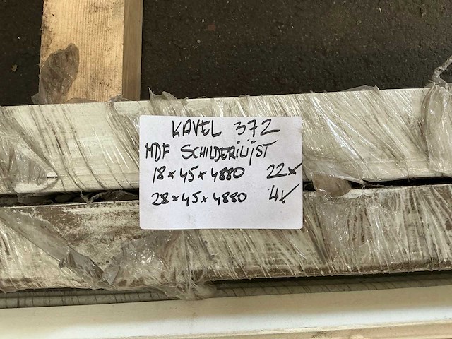 Mdf schilderlijst (26x) - afbeelding 5 van  5