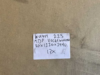 Mdf vochtwerend 30x1220x2440 mm (13x) - afbeelding 4 van  4