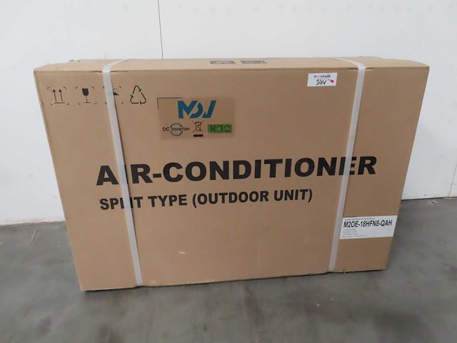 Mdv - m20e-18hfn8-qah - airco buitenunit - afbeelding 2 van  2
