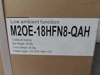 Mdv - m20e-18hfn8-qah - airco buitenunit - afbeelding 1 van  2
