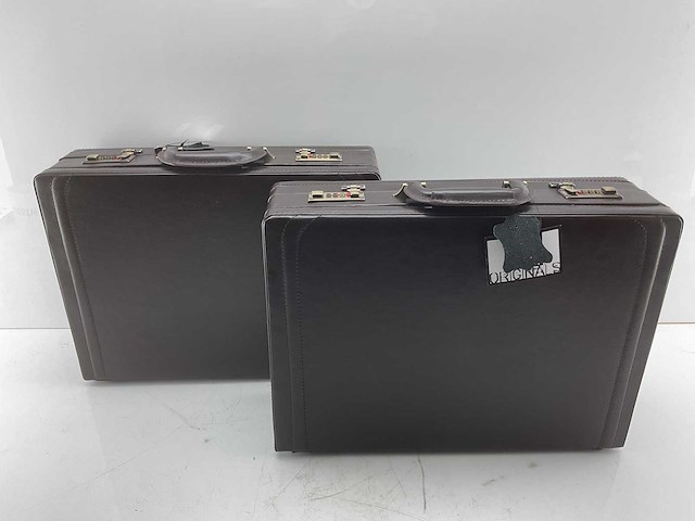 Me and my - koffer - leather (2x) - afbeelding 1 van  2