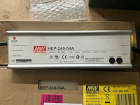Mean well hep-240-54a led driver (2x) - afbeelding 1 van  1