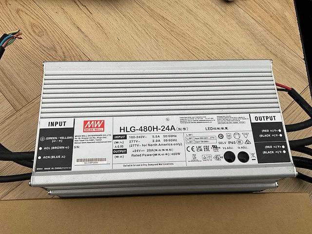Mean well hlg driver (8x) - afbeelding 3 van  4