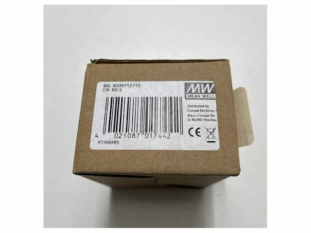 Meanwell switch-mode power supply dr-60-5 - afbeelding 4 van  5