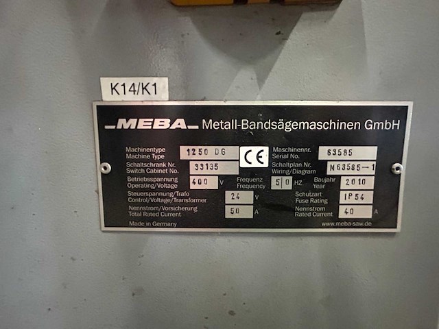 Meba - 2010 - 1250 dg - automatische zaagstraat - afbeelding 22 van  28