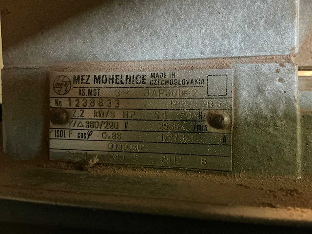 Meber sr 600 lintzaagmachine - afbeelding 9 van  9