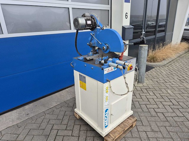 Mecal - 400sw - aluminium cirkelzaagmachine met mps 2020 rollenbaan 2x6m - afbeelding 2 van  29