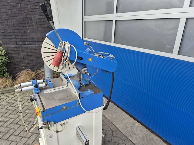 Mecal - 400sw - aluminium cirkelzaagmachine met mps 2020 rollenbaan 2x6m - afbeelding 3 van  29