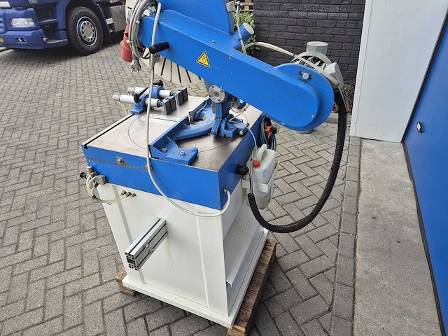 Mecal - 400sw - aluminium cirkelzaagmachine met mps 2020 rollenbaan 2x6m - afbeelding 4 van  29