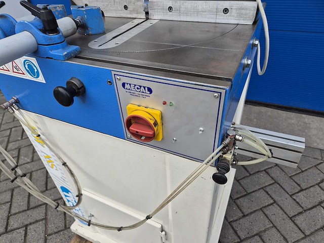 Mecal - 400sw - aluminium cirkelzaagmachine met mps 2020 rollenbaan 2x6m - afbeelding 5 van  29