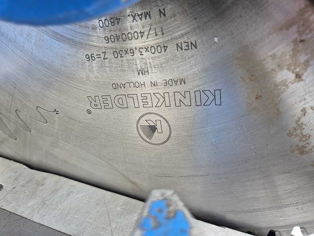 Mecal - 400sw - aluminium cirkelzaagmachine met mps 2020 rollenbaan 2x6m - afbeelding 9 van  29