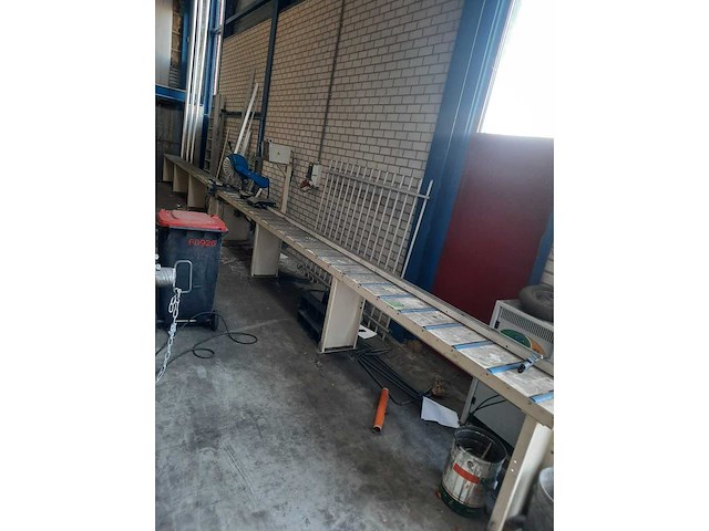 Mecal - 400sw - aluminium cirkelzaagmachine met mps 2020 rollenbaan 2x6m - afbeelding 14 van  29