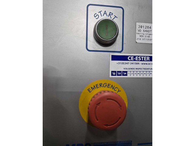 Mecal - 400sw - aluminium cirkelzaagmachine met mps 2020 rollenbaan 2x6m - afbeelding 18 van  29