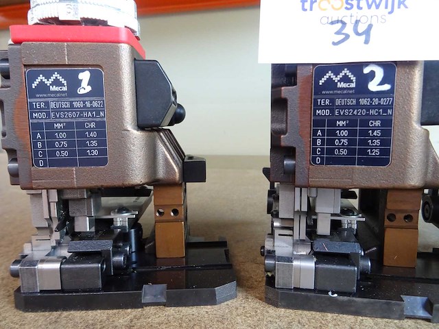 Mecal - krimptang applicator (7x) - afbeelding 5 van  8