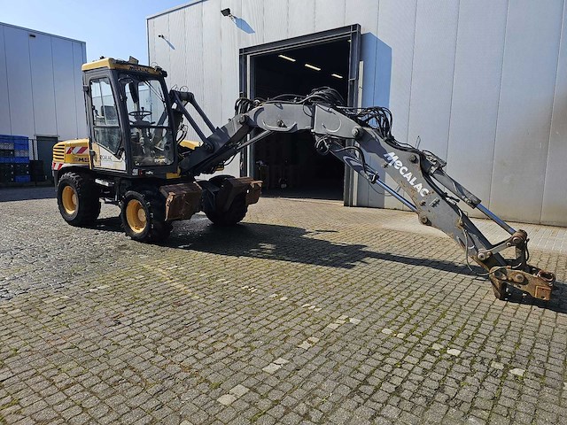 Mecalac - 12msx - incl. bakken + palletvorken - mobiele kraan - afbeelding 2 van  44