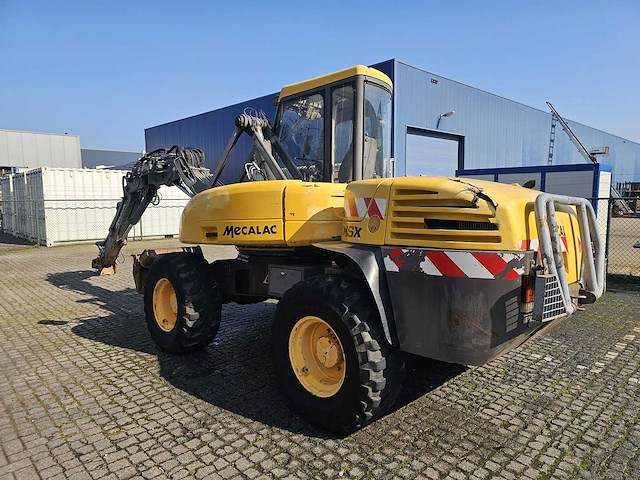 Mecalac - 12msx - incl. bakken + palletvorken - mobiele kraan - afbeelding 41 van  44