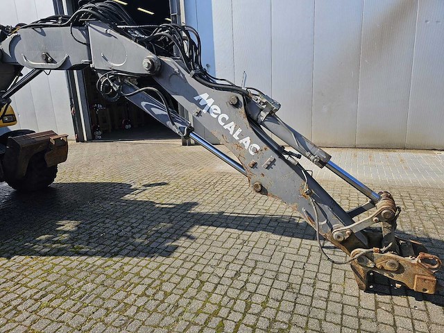 Mecalac - 12msx - incl. bakken + palletvorken - mobiele kraan - afbeelding 3 van  18