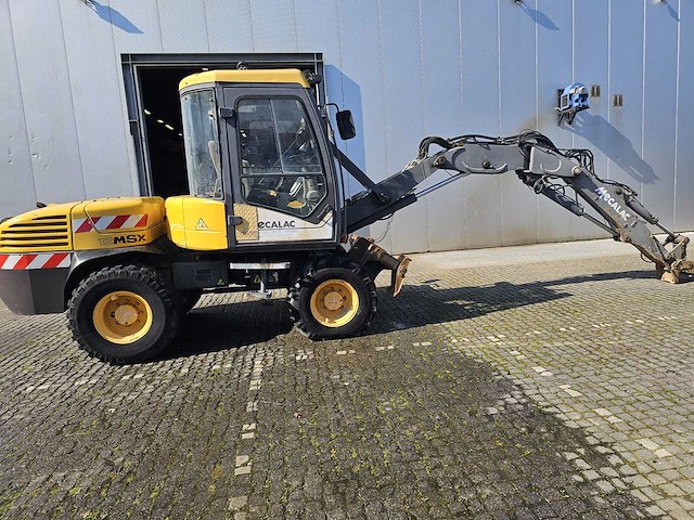 Mecalac - 12msx - incl. bakken + palletvorken - mobiele kraan - afbeelding 18 van  18