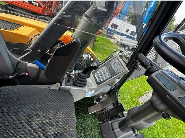 Mecalac - 12mtx greenjob - banden graafmachine met herder multi-pro maaigiek - afbeelding 3 van  16