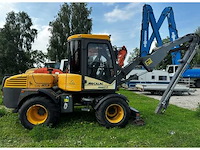 Mecalac - 12mtx greenjob - banden graafmachine met herder multi-pro maaigiek - afbeelding 10 van  16