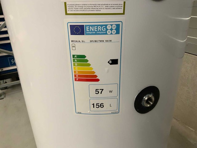 Mecalia - dpi/ibc/twin - tapwaterboiler met bufertank - afbeelding 8 van  11