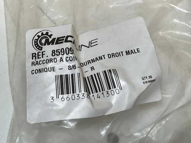 Mecaline dr - 8/6-1/8 - r - 859090 opsteekkoppeling recht (40x) - afbeelding 3 van  3