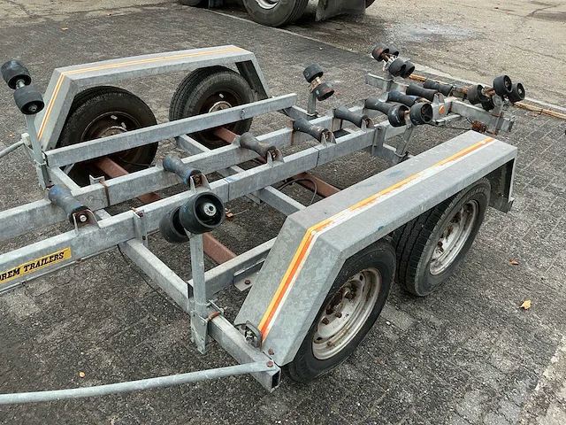 Mecanorem b1722f geremde boottrailer - afbeelding 10 van  25