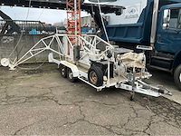 Mecca alta spa telescopische radarmast electrisch/hydraulisch bedient - afbeelding 3 van  7