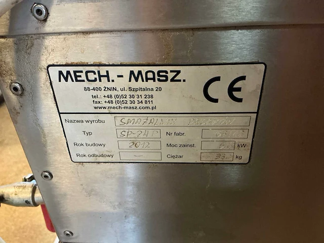 Mech masz sp-24 friteuse - afbeelding 7 van  7