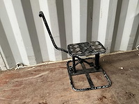 Mechanisch - aluminium - motorfiets / motor lift - afbeelding 4 van  5