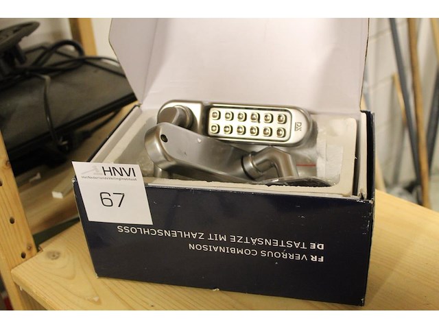 Mechanisch code slot - afbeelding 1 van  2