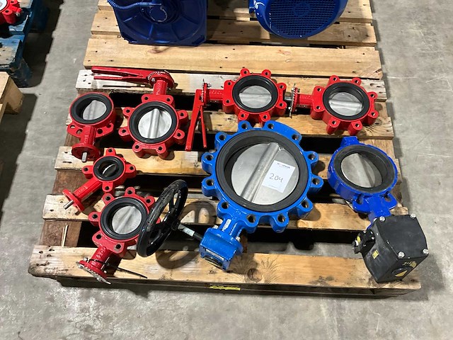 Mechanisch gestuurde vlinderklep (8x) - afbeelding 1 van  3