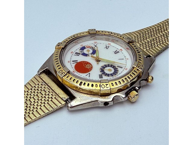 Mechanisch moonphase herenhorloge - afbeelding 2 van  7