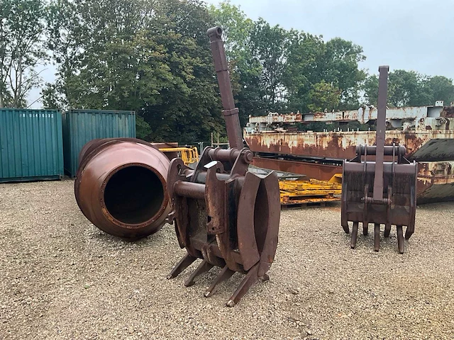 Mechanische bomengrijper - afbeelding 1 van  5